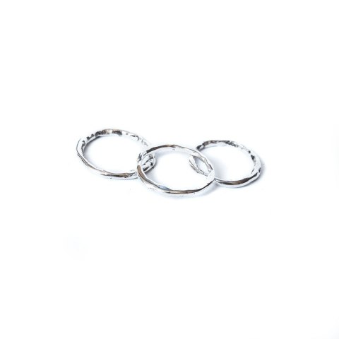 Lane mini SET - recycled silver glossy Lane mini SET - recycled silver glossy