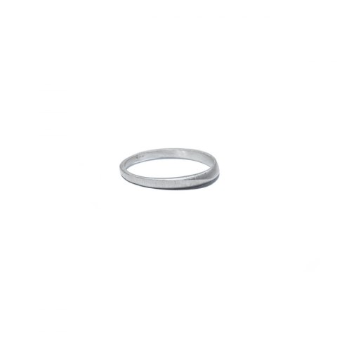 SIS / satin silver ring