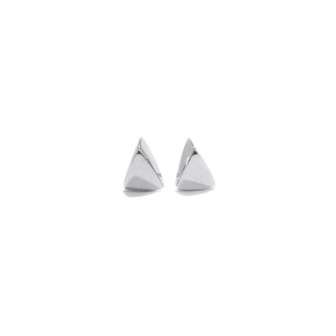 TRI mini / silver earrings