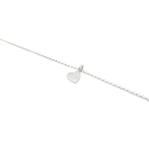 LANE little heart / recycled silver necklace