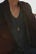 MINIMAL BIG necklace / brass