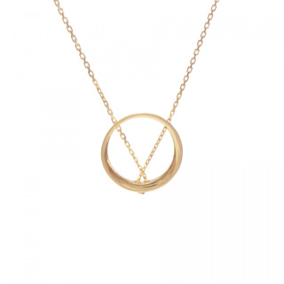 MINIMAL BIG necklace / gold