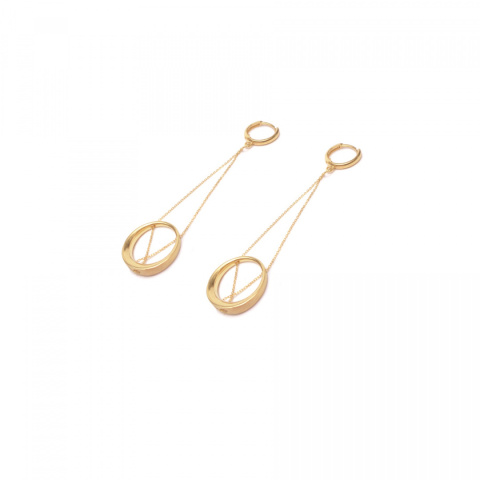 MINIMAL earrings MAXI / gold