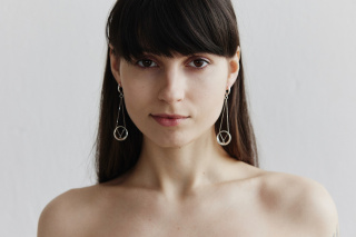 MINIMAL earrings MAXI / silver