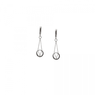 MINIMAL earrings MINI / black