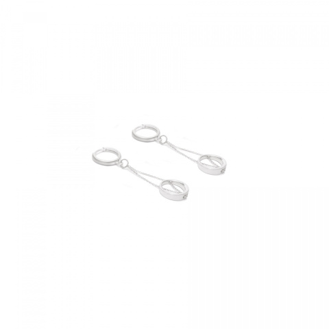 MINIMAL earrings MINI / silver