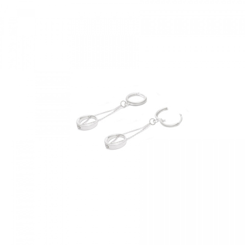 MINIMAL earrings MINI / silver