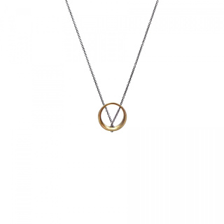 MINIMAL mini necklace / brass