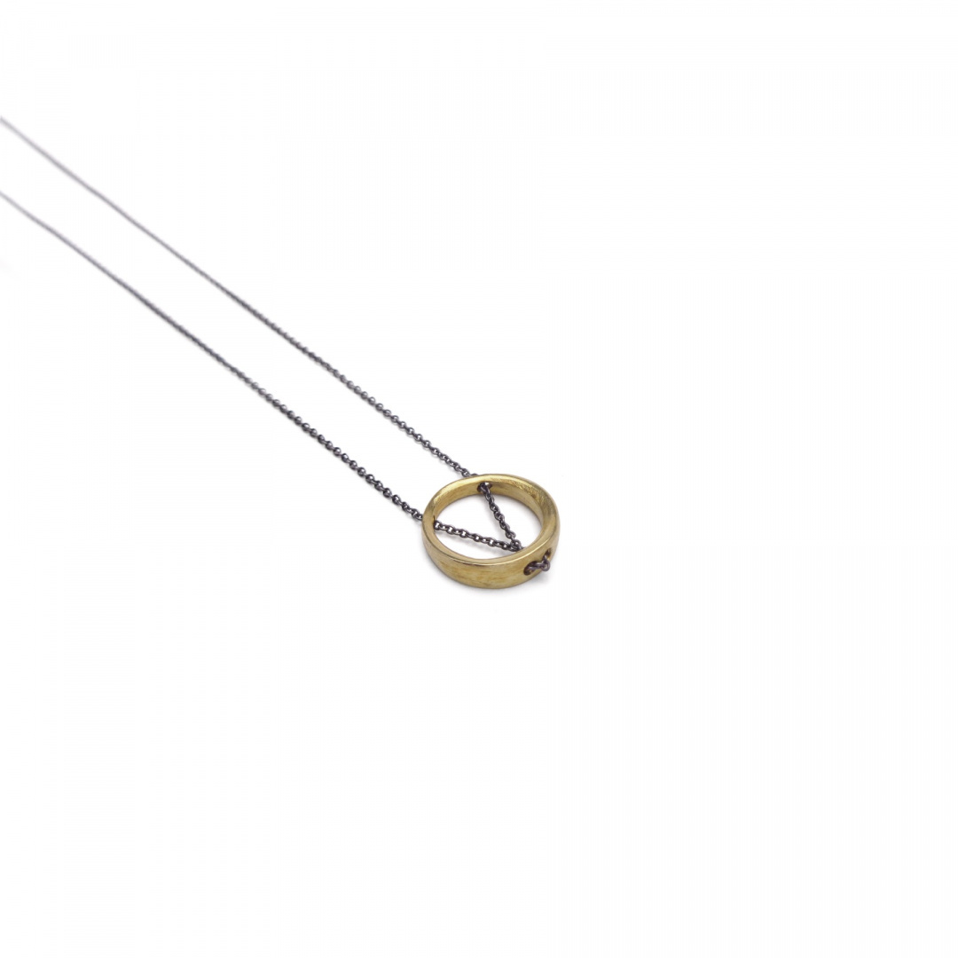 MINIMAL mini necklace / brass MINIMAL mini necklace / brass