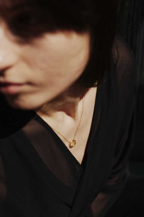 MINIMAL mini necklace / gold