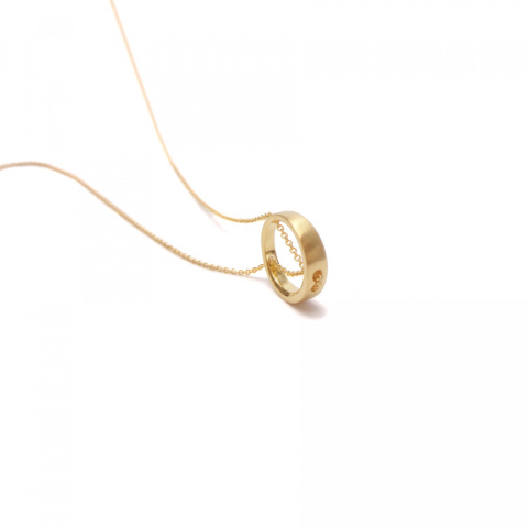 MINIMAL mini necklace / gold