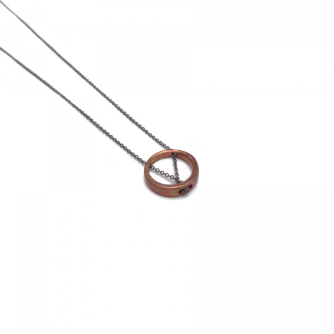 MINIMAL mini necklace / copper