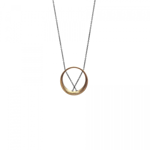 MINIMAL necklace / brass