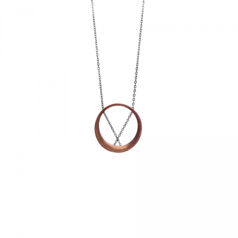 MINIMAL necklace copper