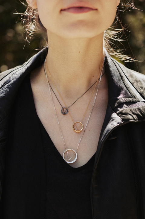 MINIMAL necklace / gold