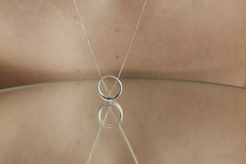 MINIMAL necklace / silver