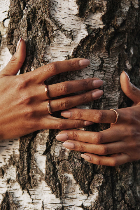 ROCK ring / copper