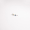 SMOOTH gemstones / silver ring