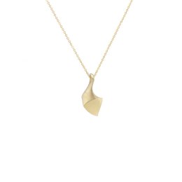 WAVES / gold necklace