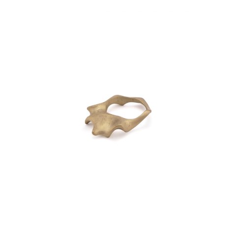 WAVES maxi / brass ring