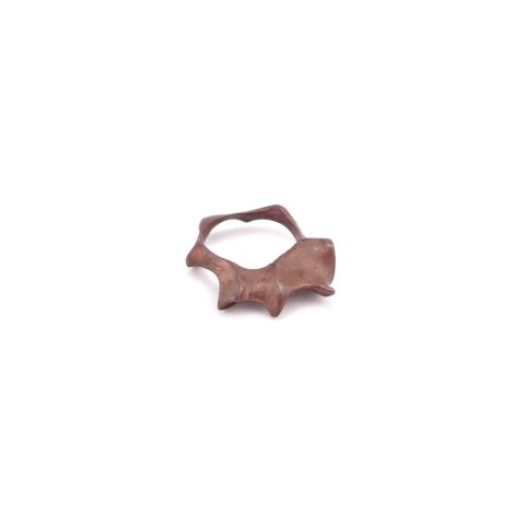 WAVES maxi / copper ring