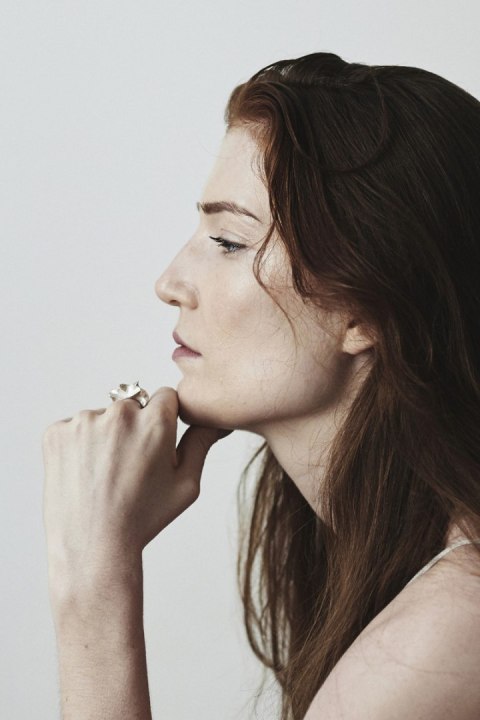 WAVES maxi / silver ring WAVES maxi / silver ring