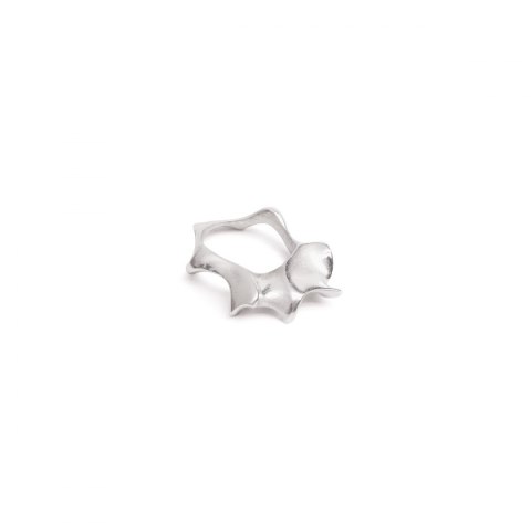 WAVES maxi / silver ring WAVES maxi / silver ring