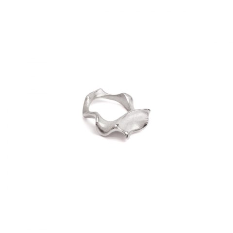 WAVES maxi / silver ring WAVES maxi / silver ring