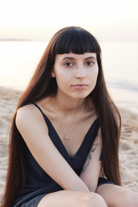 WAVES / silver necklace