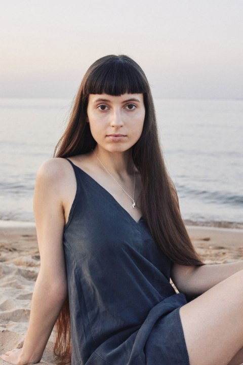 WAVES / silver necklace