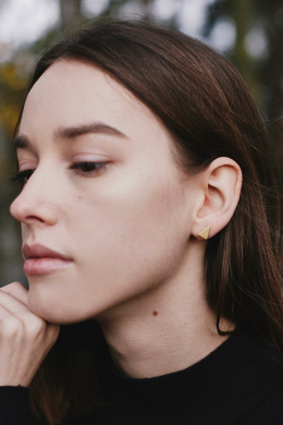 GEOMMETRY / AU GOLD earrings