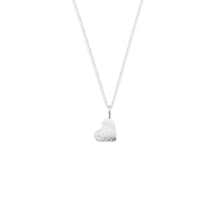 LANE little heart / recycled silver necklace
