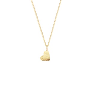 LANE little heart / recycled goldplated silver necklace