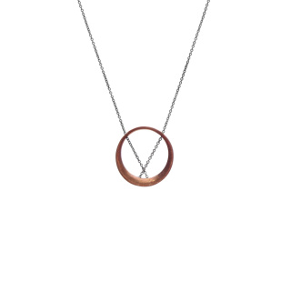 MINIMAL necklace copper