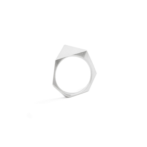 ONE EDGE Classic / SATIN SILVER RING