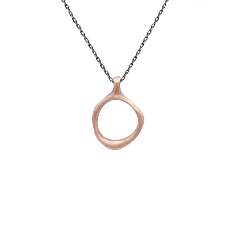 SANDRO empty / copper necklace