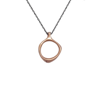 SANDRO empty / copper necklace