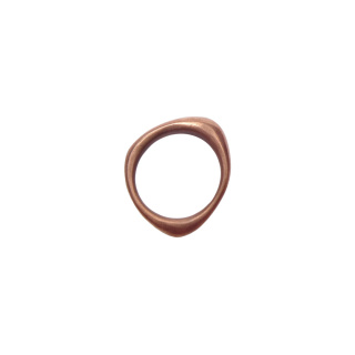 SMOOTH / satin copper ring