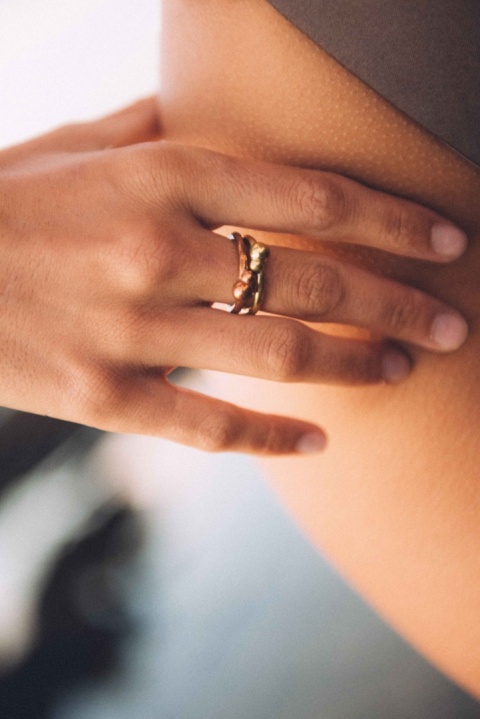 SPHERE / copper ring
