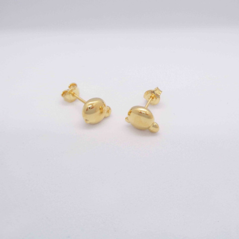 SPHERE mini / gold earrings